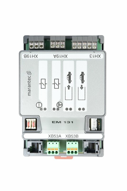 MFZ Marantec Ovitor EM 131 expansion module with 4 inputs/outputs, two-way traffic control