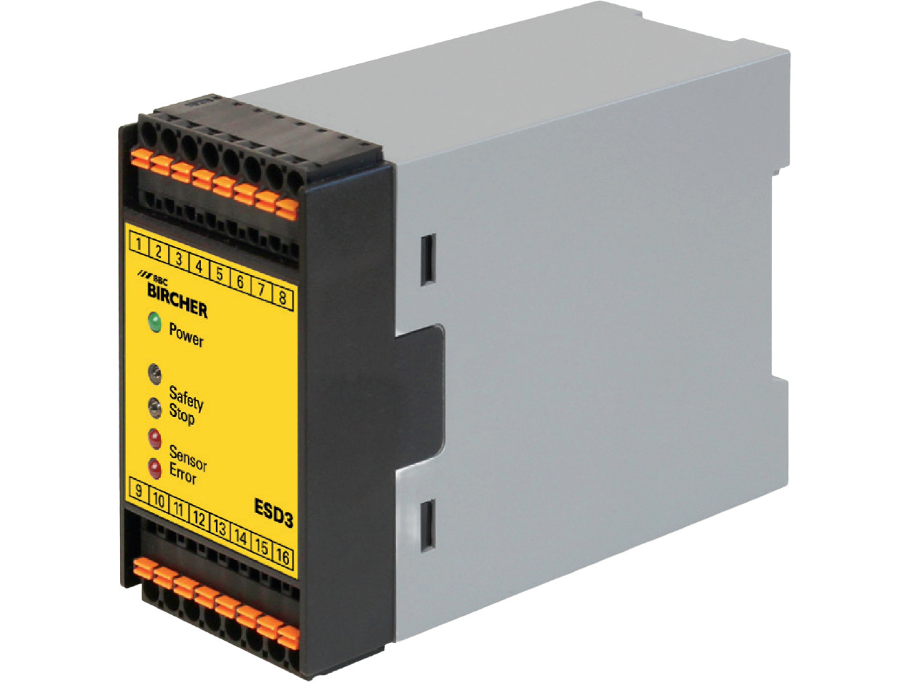 Bircher ESD3-03-24ACDC safety switch autoRes 24ACDC Safety relay