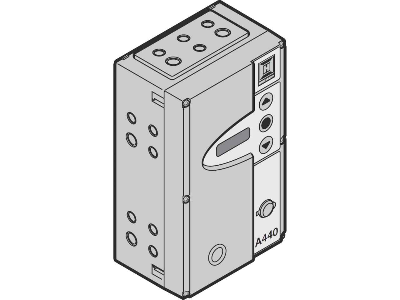 Hormann Door Control A 435 complete in Enclosure with main switch