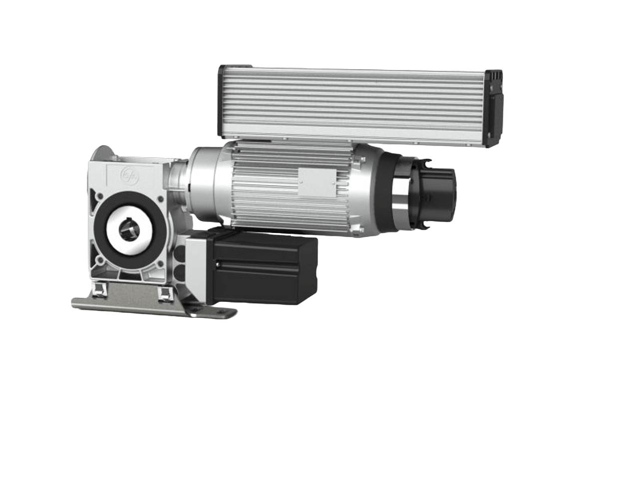 GfA Elektromaten SI63 8.180 FI NHK DES Ø25,4-Safedrive® with Integrated Frequency Inverter 80Nm with Emergency Hand Crank