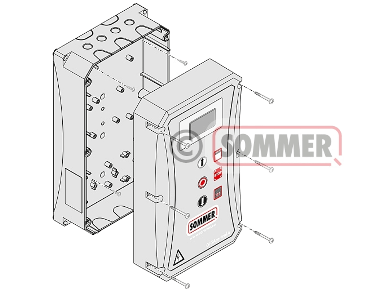 Sommer Replacement Housing for GIGAcontrol A