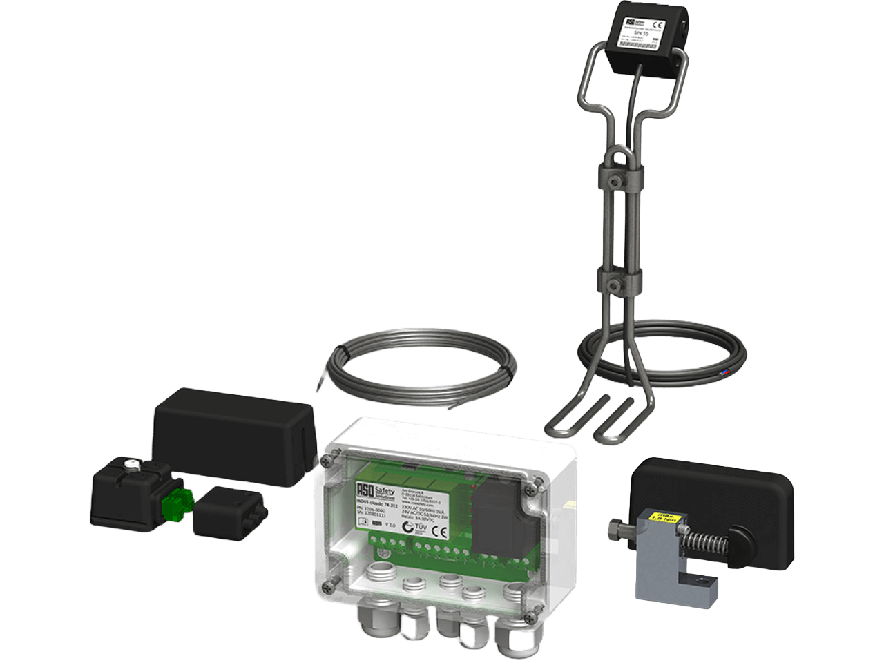 ASO Safety INDUS compact classic 74-312 Set S Inductive Signal Transmission System