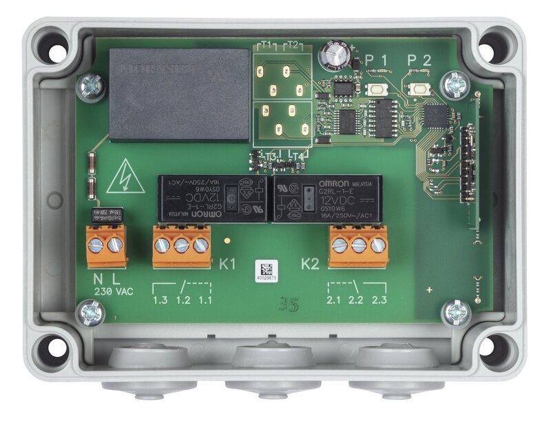 MFZ Marantec Ovitor Digital 353 2-channel universal receiver 230 V, IP66, 868 MHz multi-bit