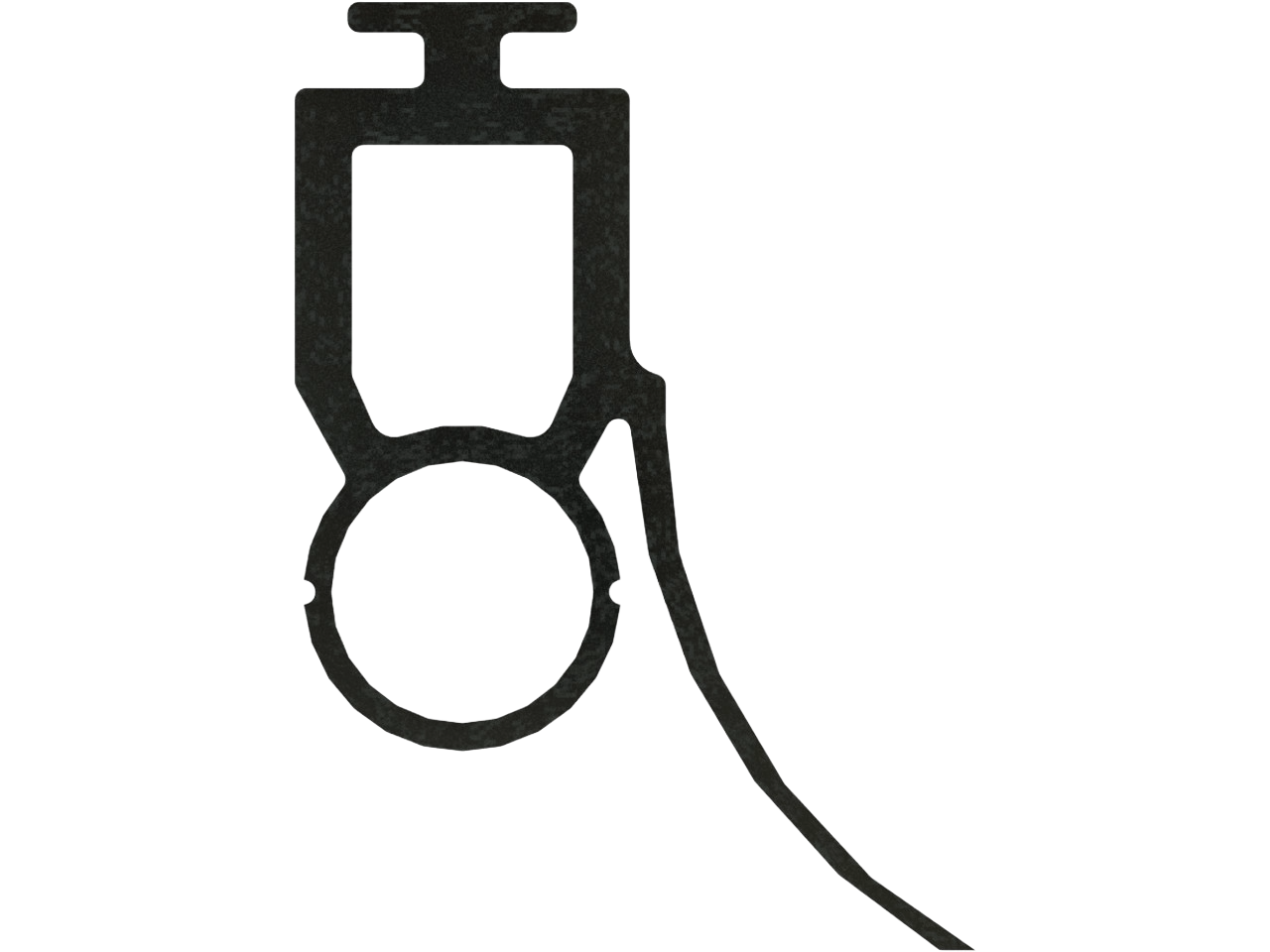 FRABA VITECTOR OSE-P 14 36 00 Rubber Profile 1-sided Sealing Lip 10m Coil