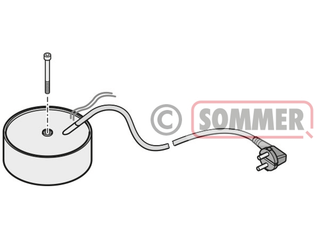 Sommer toroidal core transformer 230/24V 200VA
