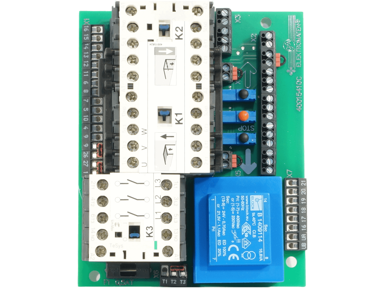 GfA Elektromaten PCB WS900 with 3 Contactors