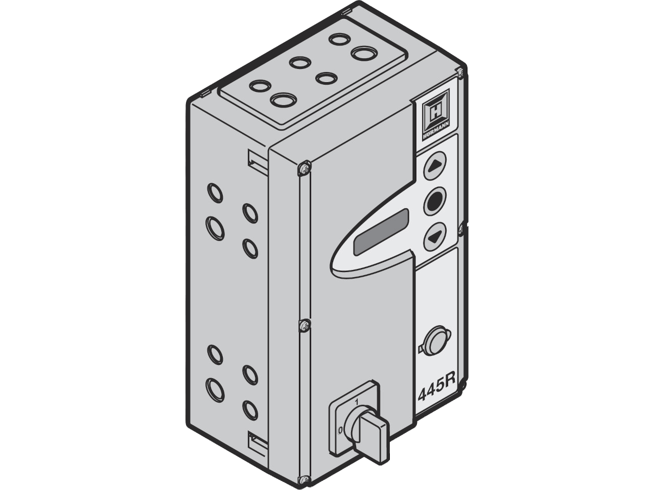 Hormann Door Control 360 in Industrial Enclosure with main switch