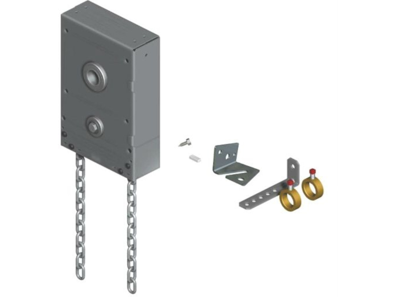 Canimex Torque Force TF Sectional Door Chain Hoist 1in Shaft 126689 JRG V2