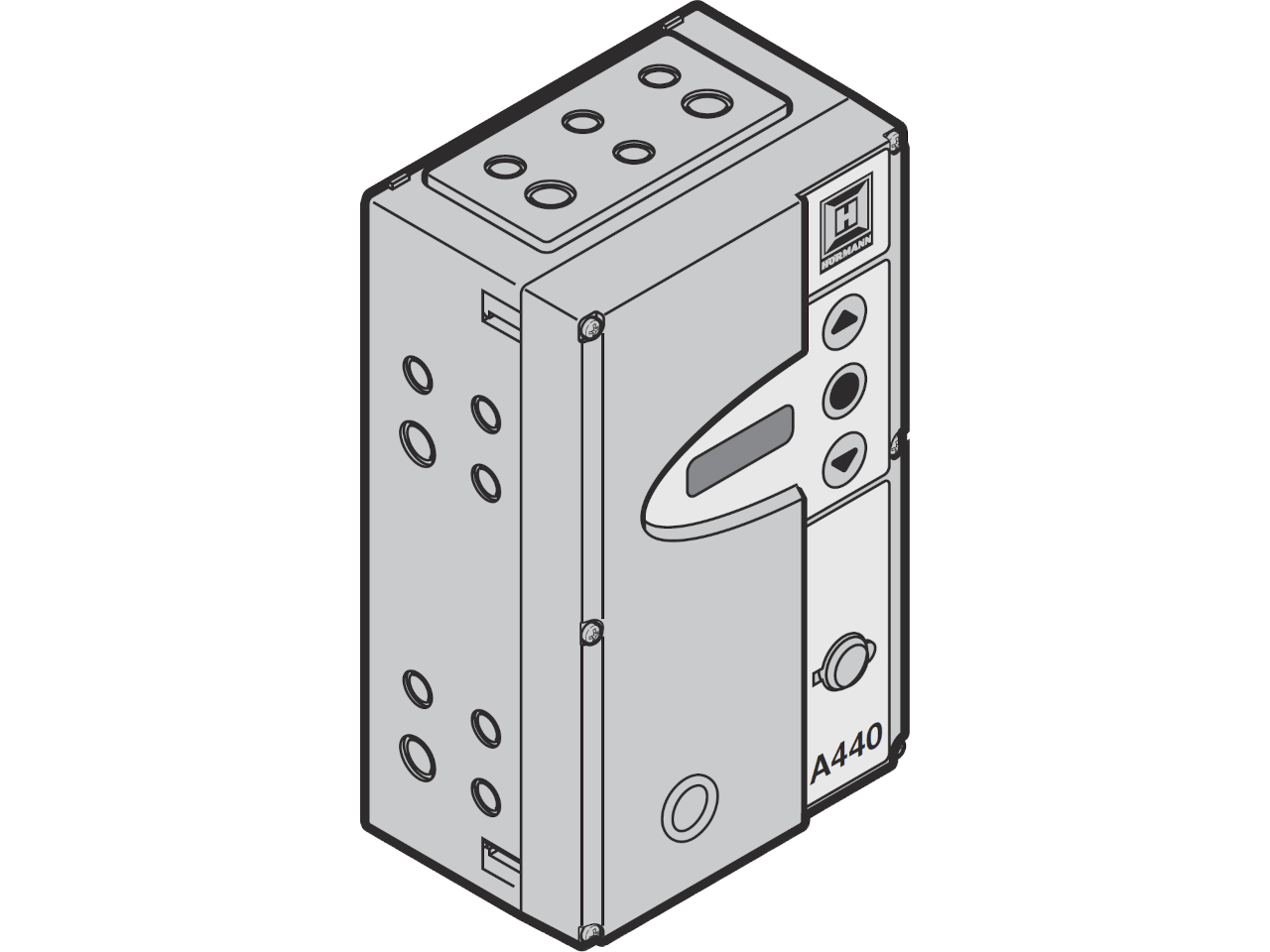 Hormann Door Control A 460 complete in Enclosure with main switch